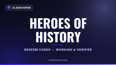 Heroes of History codes