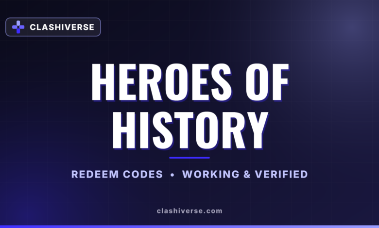 Heroes of History codes