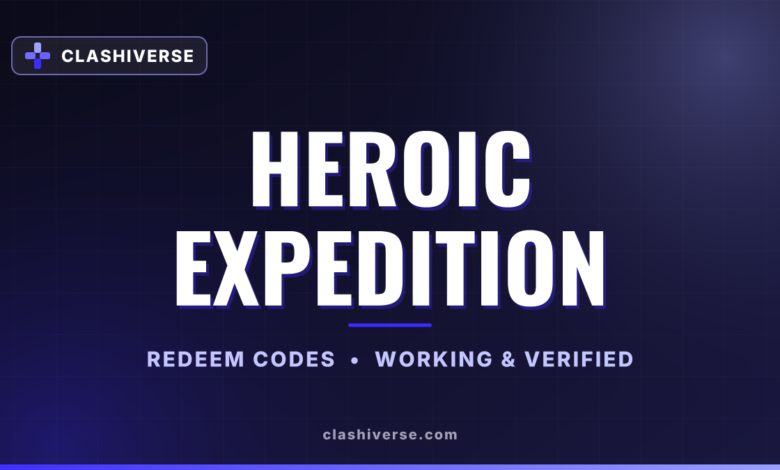 List of All Heroic Expedition Codes-updated