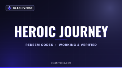 List of All Heroic Journey Codes-updated