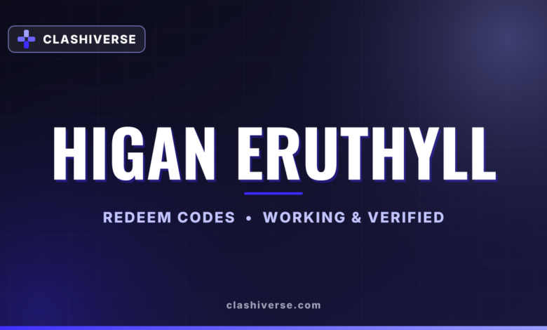 List of All Higan Eruthyll Codes-updated