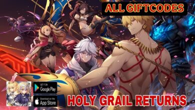 List of All Holy Grail Returns x7 Codes-updated