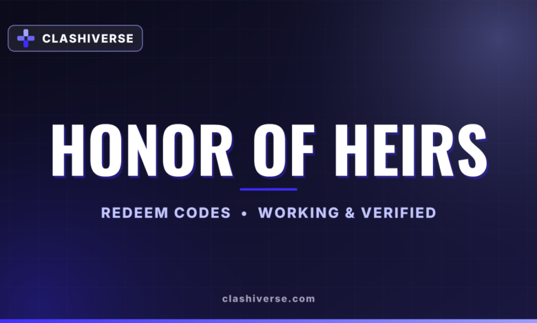 List of All Honor of Heirs Codes-updated