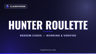 Hunter Roulette codes