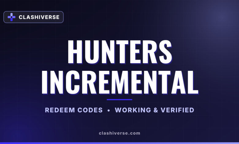 Hunters Incremental codes