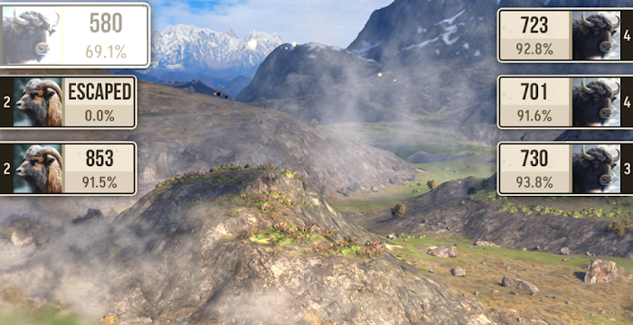 List of All Hunting Battle Codes-updated