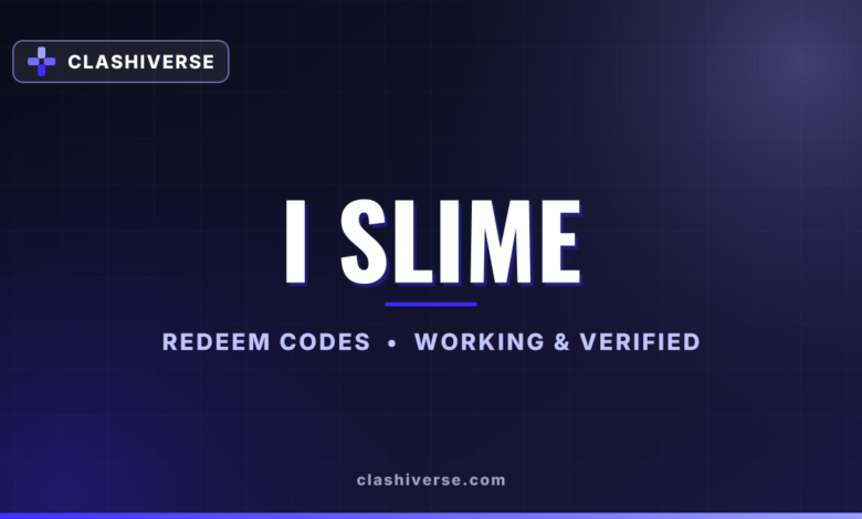 I Slime codes