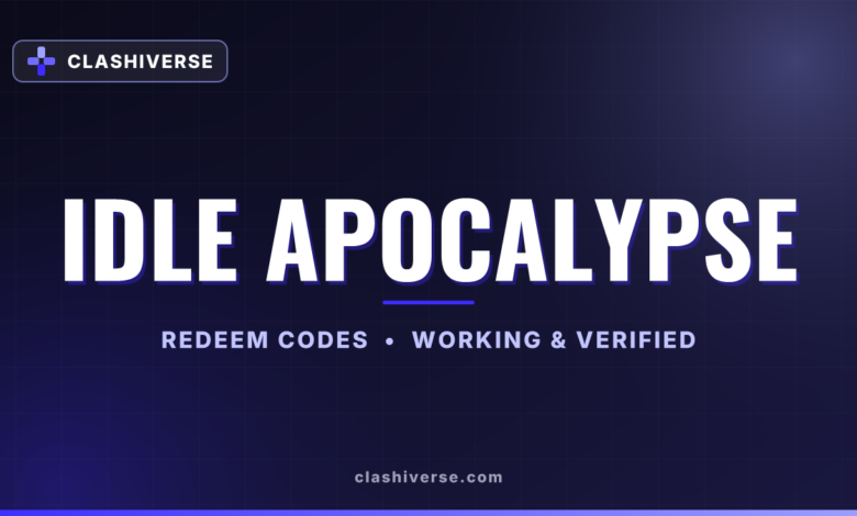 List of All Idle Apocalypse Codes-updated