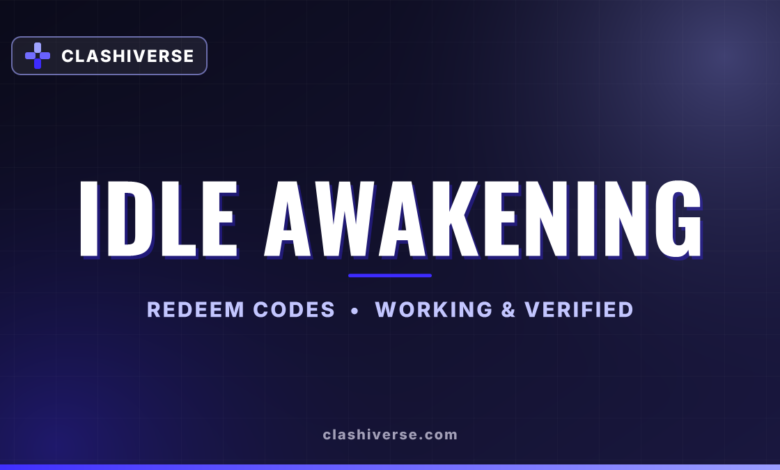 List of All Idle Awakening Codes-updated