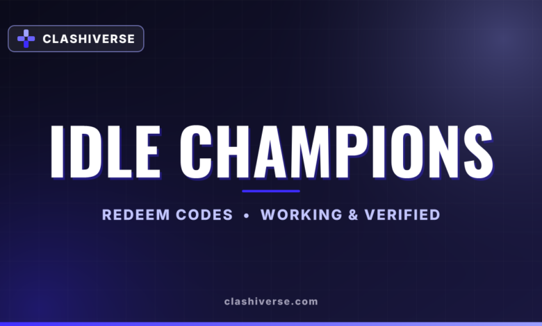 List of All Idle Champions Codes-updated