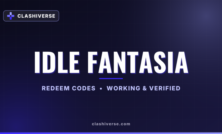 List of All Idle Fantasia Codes-updated