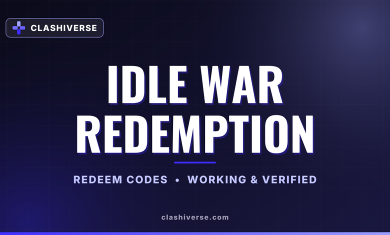 List of All Idle War Redemption Codes-updated