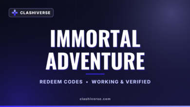 Immortal Adventure codes