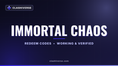 List of All Immortal Chaos Codes-updated