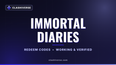 List of All Immortal Diaries Codes-updated