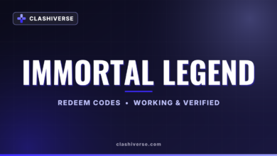 List of All Immortal Legend Codes-updated