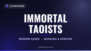 List of All Immortal Taoists Codes-updated