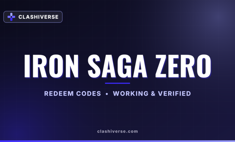 Iron Saga ZERO codes