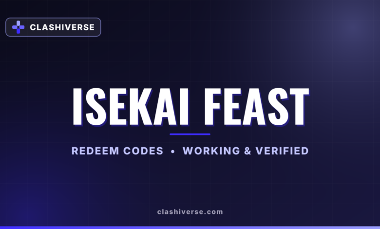 Isekai Feast codes