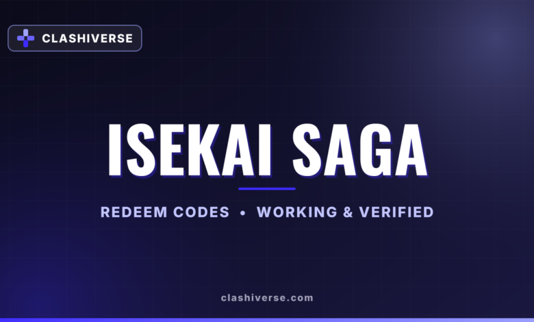 Isekai Saga codes