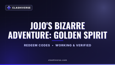 JoJo's Bizarre Adventure: Golden Spirit codes