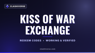 List of All Kiss of War Exchange Codes-updated