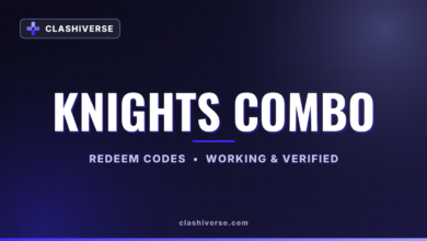 List of All Knights Combo Codes-updated