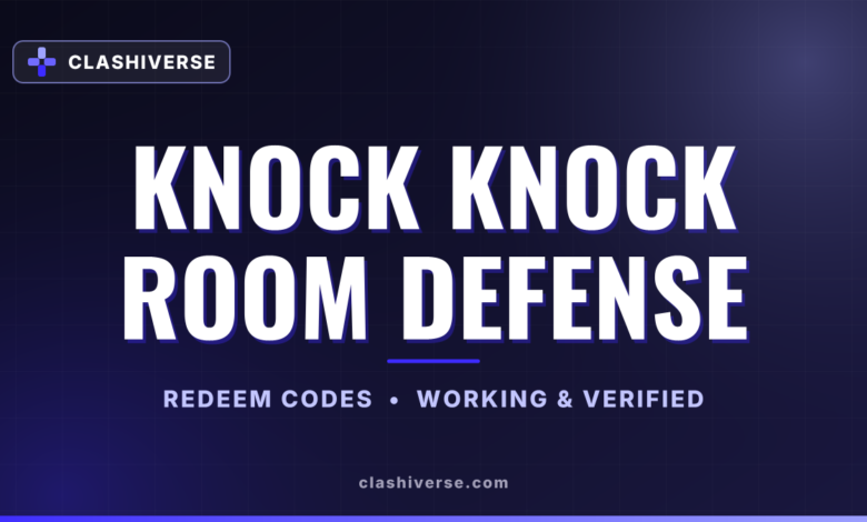 Knock Knock Room Defense codes