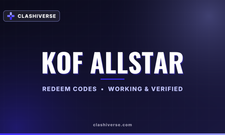 List of All KOF AllStar Codes-updated