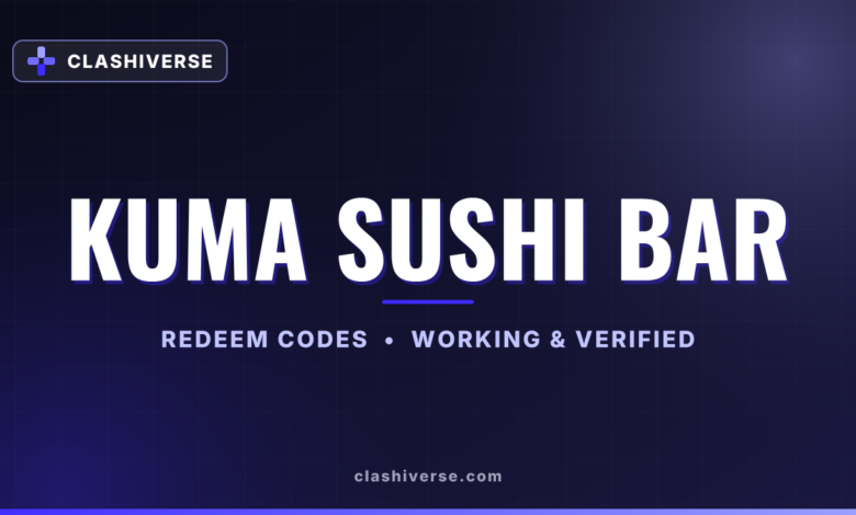 List of All Kuma Sushi Bar Codes-updated