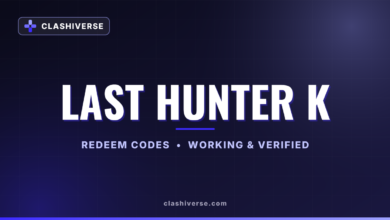 Last Hunter K codes