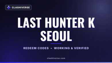 Last Hunter K Seoul codes