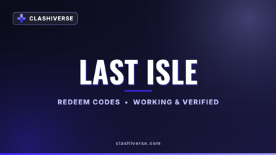 Last Isle codes