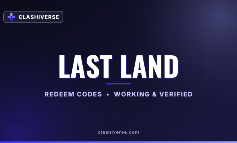 List of All Last Land Codes-updated