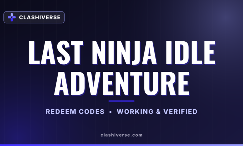 List of All Last Ninja Idle Adventure Codes-updated