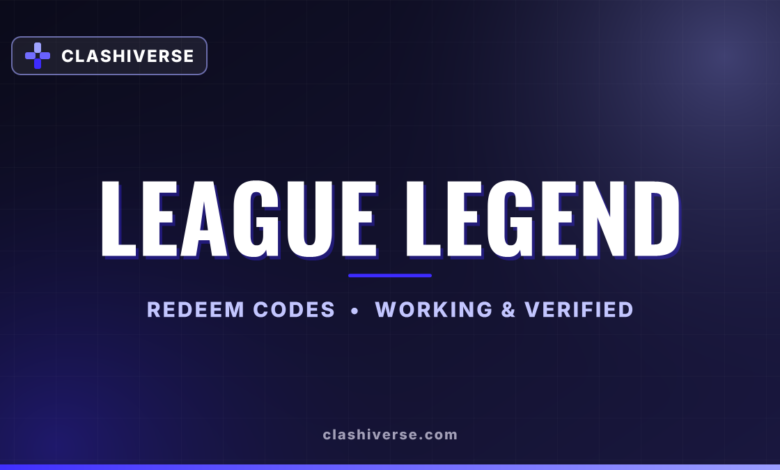 League Legend codes