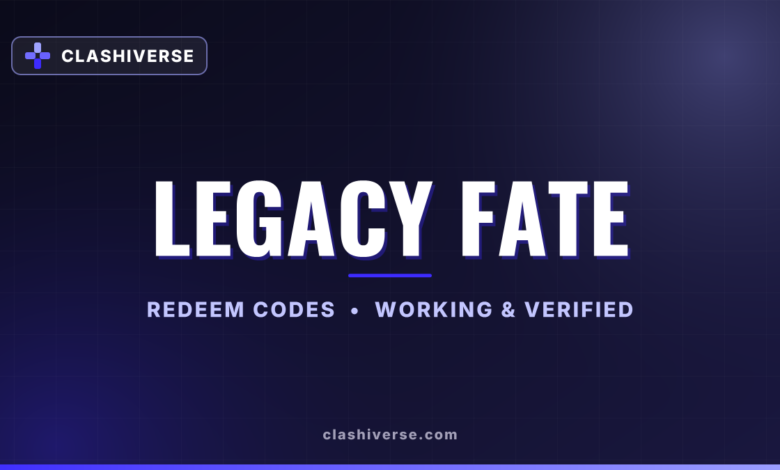 List of All Legacy Fate Codes-updated