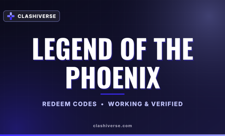 List of All Legend of the Phoenix Codes-updated