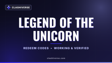Legend of the Unicorn codes