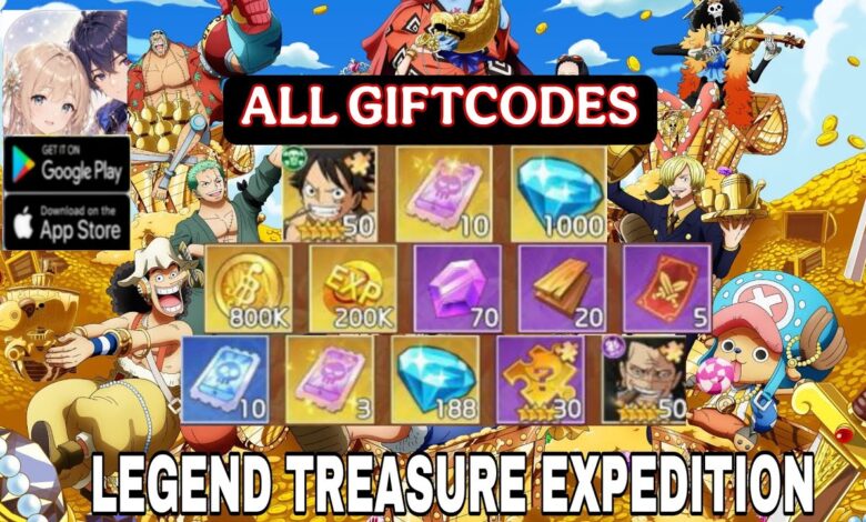 List of All Legend Treasure Expedition Codes-updated