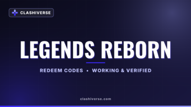 Legends Reborn codes