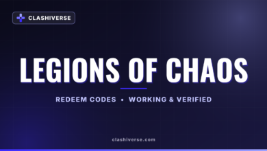 List of All Legions of Chaos Codes-updated