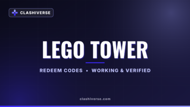 List of All LEGO Tower Codes-updated