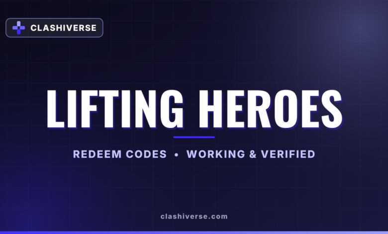 List of All Lifting Heroes Codes-updated