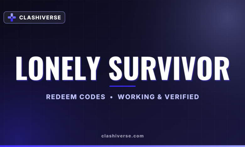 List of All Lonely Survivor Codes-updated