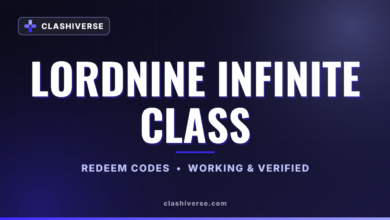 LORDNINE Infinite Class codes
