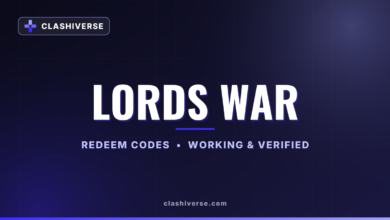 Lords War codes