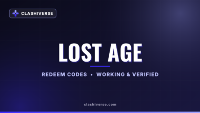 Lost Age codes