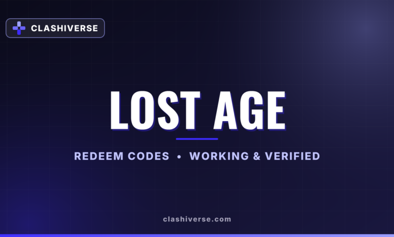 Lost Age codes