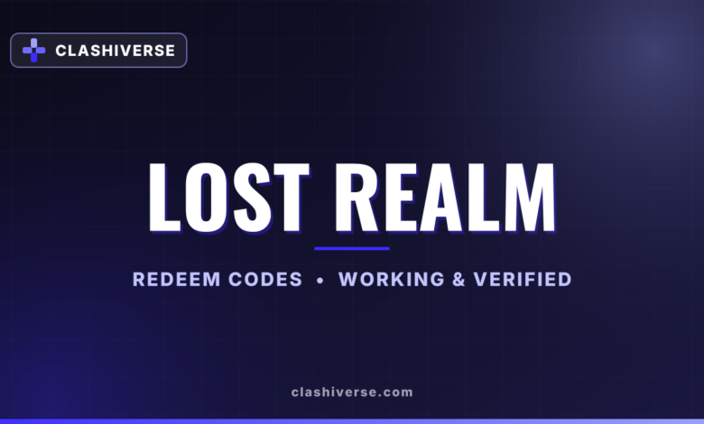 List of All Lost Realm Codes-updated